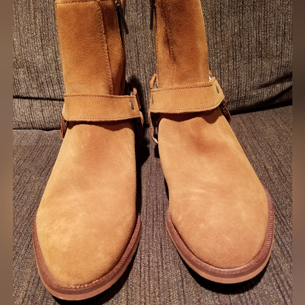 NWOT Other Adler Harness Boots Relic Whiskey Suede Size 40 - Picture 11 of 12